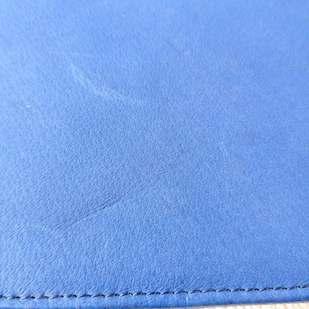 NEW Gun Tote'n Mamas Ipad Tablet Concealed Carry Case Leather Adjustable blue